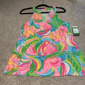 Lily Pulitzer NWT sleeveless halter top size L